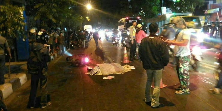 Wanita Ini Terlindas Bus Setelah Panik Akan Menabrak