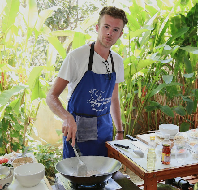 Thai Secret Cooking Class Photos. March 12-2017. Pa Phai, San Sai District, Chiang Mai, Thailand.