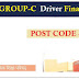 UBTER Group C Post Code 30- Driver Result 2018 