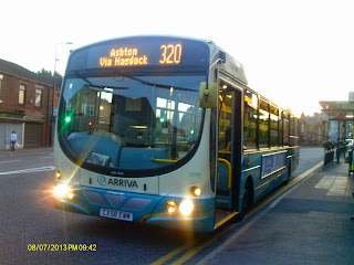 helens st arriva buses bus ewm route 2002 wright depart pulsar ready north west