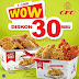Promo CFC Terbaru Promo WOW Diskon Hingga 30 Ribu