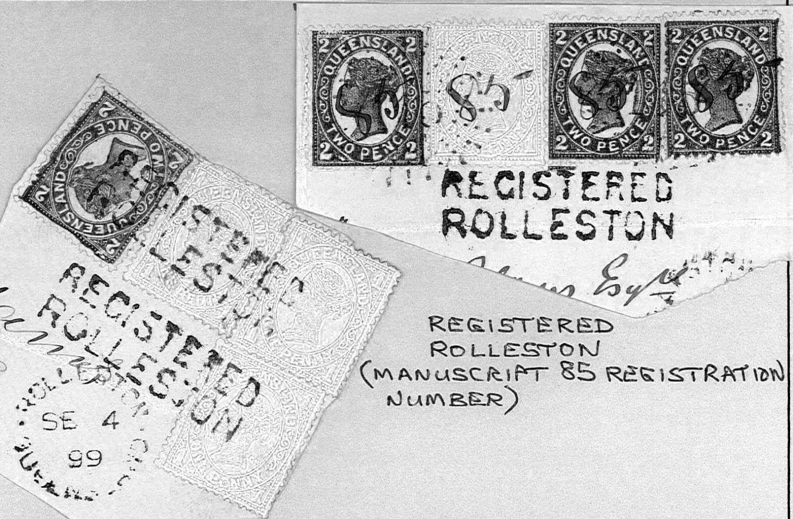 Queensland Catalog of Registered Handstamps and Labels Rolleston