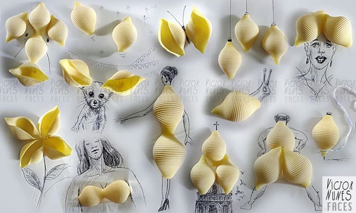 23-Pasta-Drawings-Victor-Nunes-The-Art-of-Making-and-Drawing-Faces-using-Everything-www-designstack-co