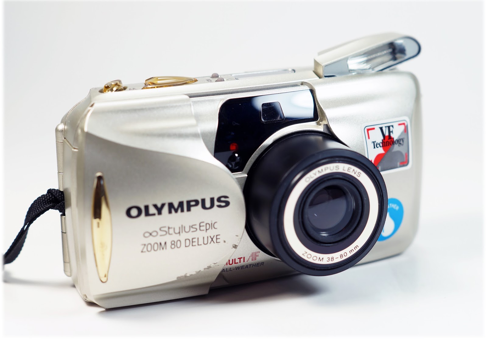 Olympus Stylus Epic Zoom 80 QD DELUXE All Weather 35mm Point & Shoot