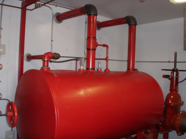 Installation of Diesel Fuel Tanks for Fire Pumps