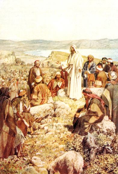 Jesús con sus apóstoles Jesús con sus discípulos y seguidores