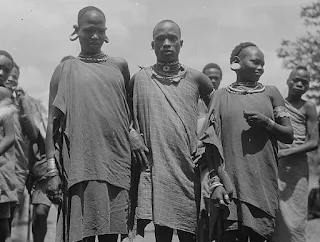 Kikuyu Tribe in Nyeri, Mt. Kenya 1935
