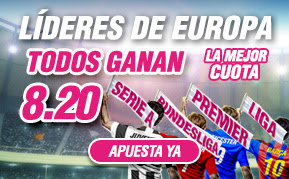 wanabet supercuota lideres europeos 30 abril wanabet supercuota lideres europeos 30 abril