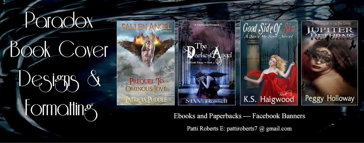 My Book Cover Artist is Paradox Book Cover Designs