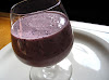 Blueberry and Maple Syrup Oat Smoothie