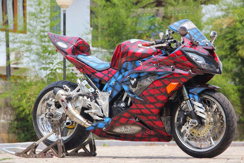 Kumpulan Foto Modifikasi Ninja Kawasaki 250 Fi