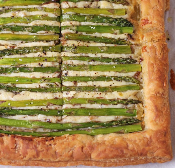 ASPARAGUS GRUYERE TART – FEATURED ON THE TODAY SHOW #appetizer #weeknightmeal