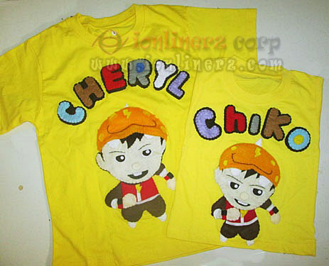 Kaos / Baju Flanel Anak Karakter Kartun Boboiboy Kaos / Baju Flanel Anak Karakter Kartun Boboiboy