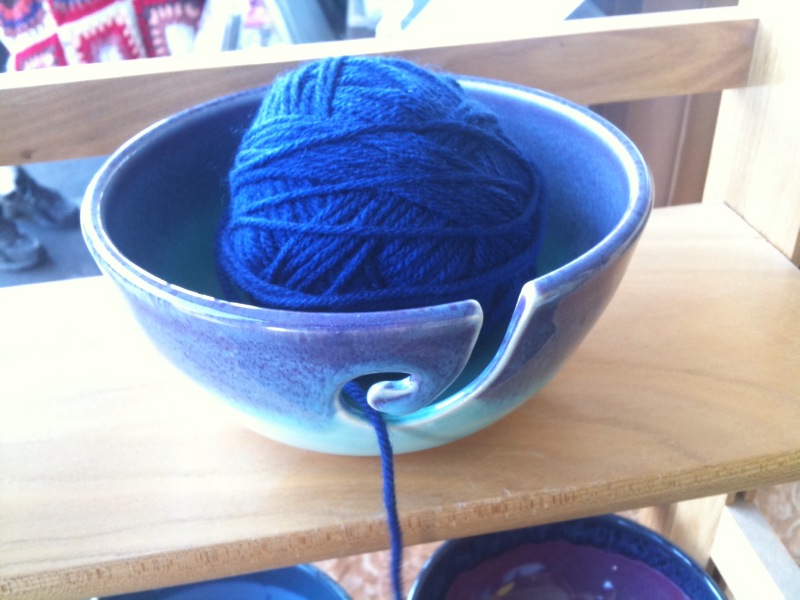 A Series of Meaningful Choices Yarn holder