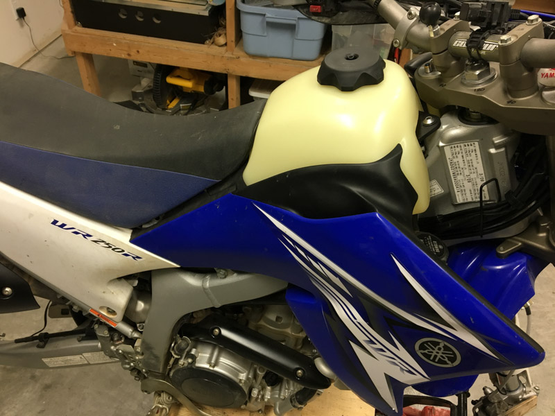 Dualsport Diary WR250R fuel pump replacement and new IMS tank