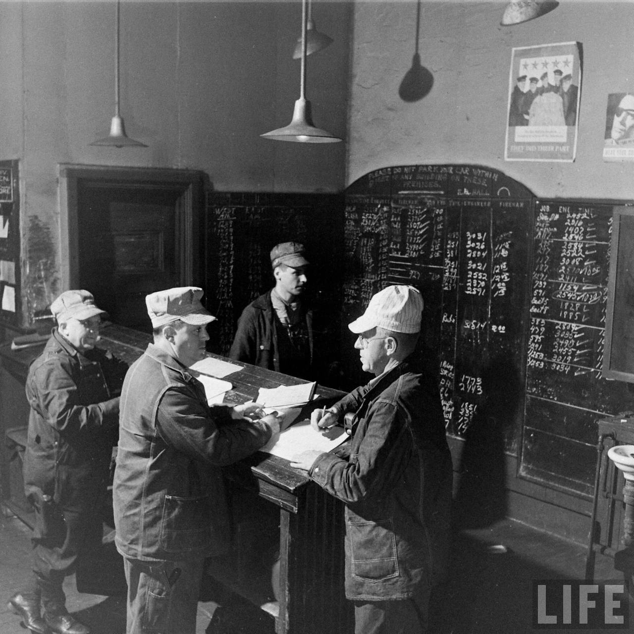 Nostalgia on Wheels LIFE Railroad Switchman Feature from 1943