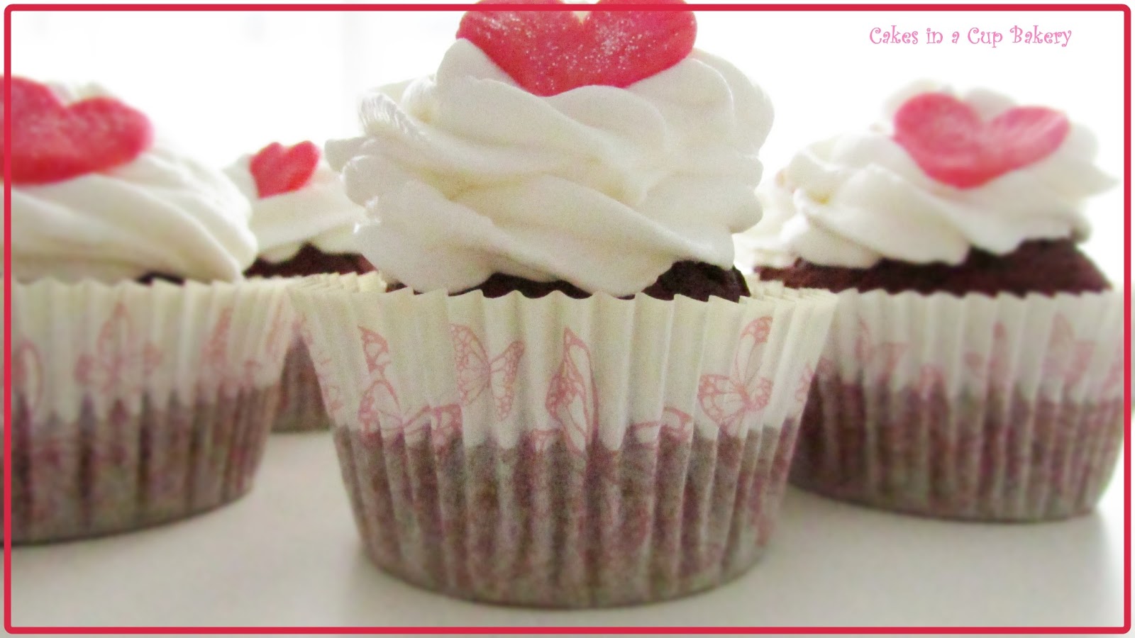 Cakes In A Cup Bakery CUPCAKES RED VELVET...O TERCIOPELO ROJO