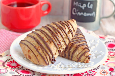 Maple Bacon Scone #maple, #bacon, #scones, #dessert, #breakfast