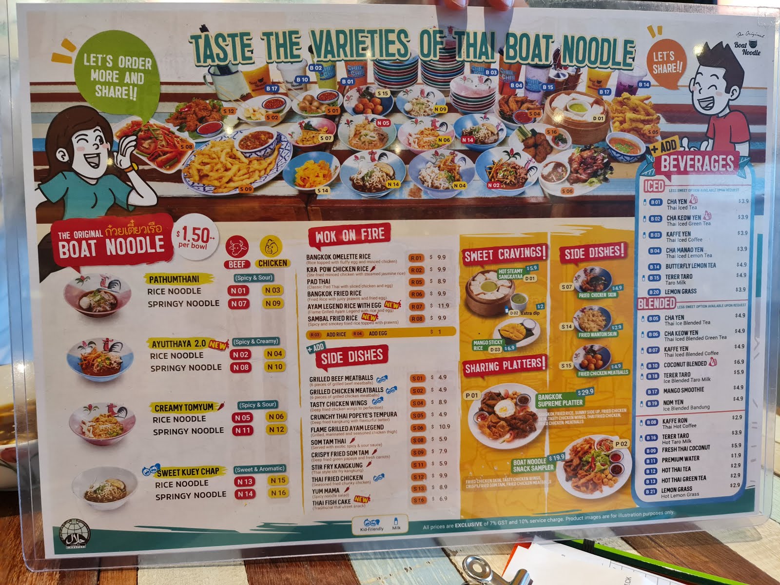 The Original Boat Noodle at Vivo City Paulin's Munchies My food