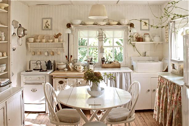 la belleza de las cosas: COCINAS CAMPESTRES