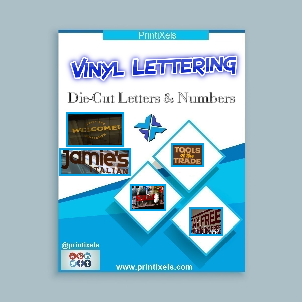 Vinyl Lettering Stickers, Die-Cut Letters & Numbers