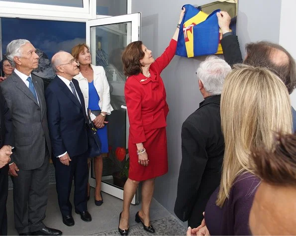 Queen Silvia attended the opening of new building of Princess D. Amelia Hospital and visited the Funchal Botanical Garden