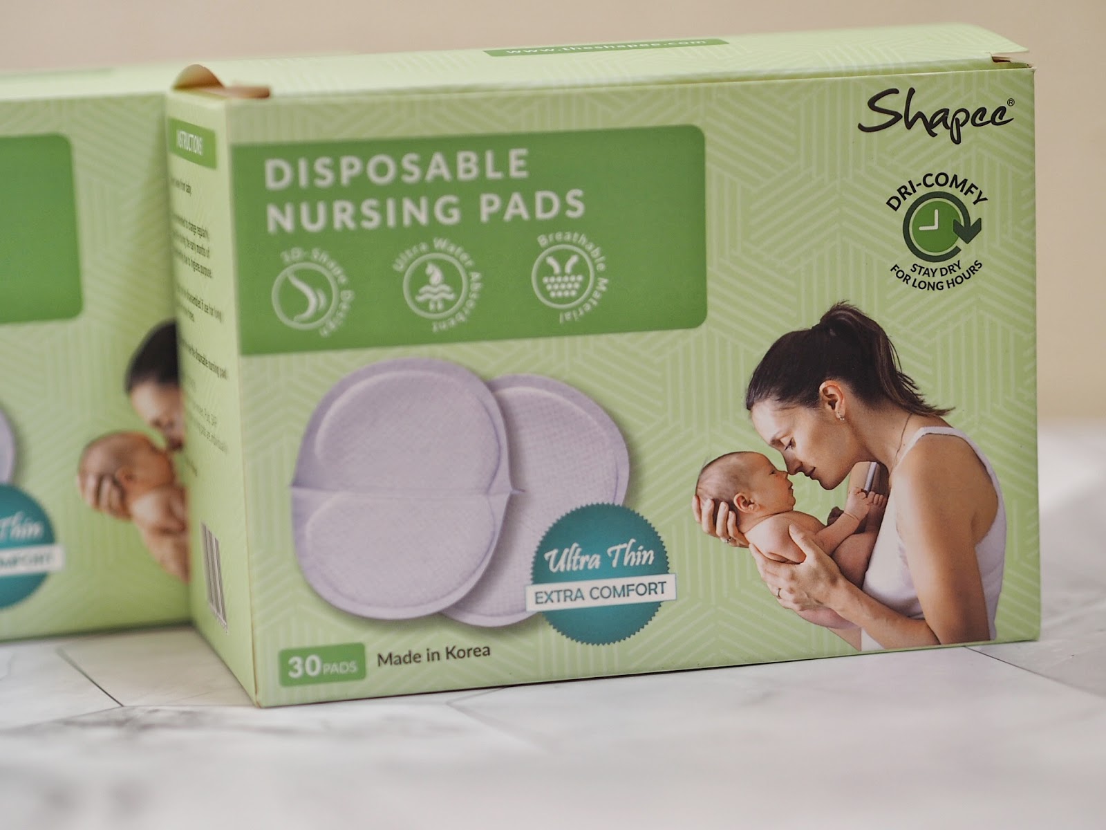 Stay Dry with Shapee Disposable Nursing Pads Jia Shin Lee