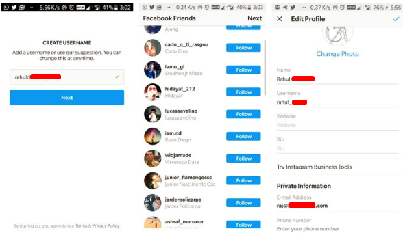 how can i log into instagram without facebook