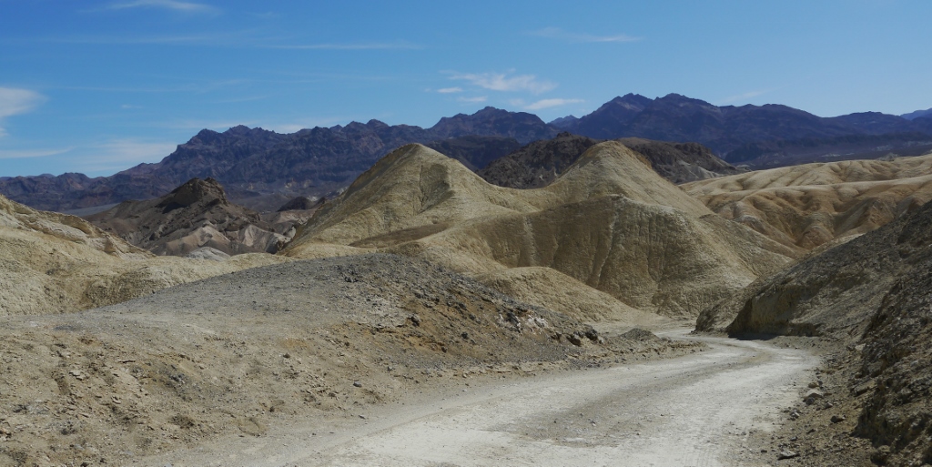Death Valley National Park Twenty Mules Team Canyon Californie Borax