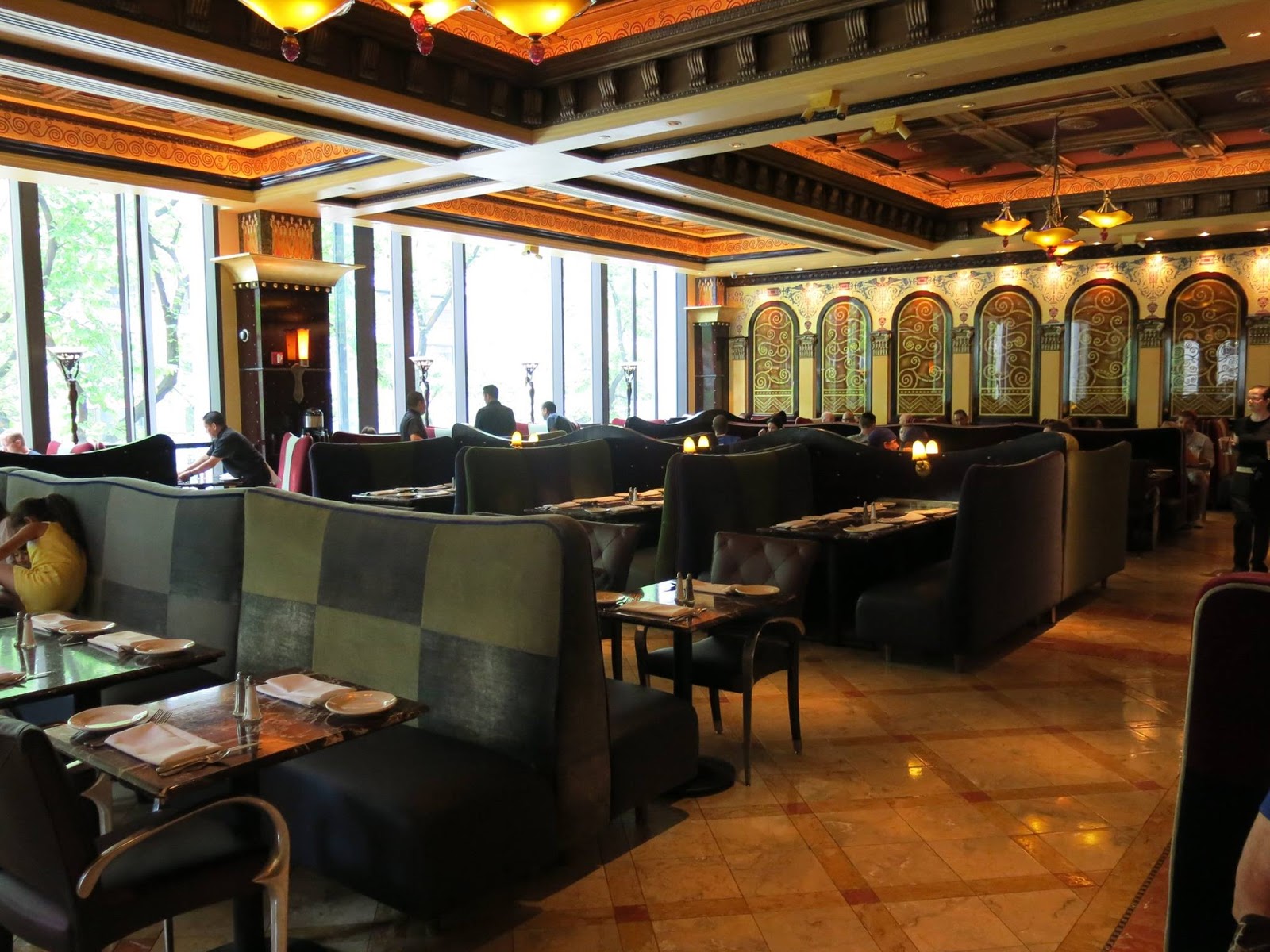 Bunny and Brandy's Brunchtime Blog Grand Lux Cafe or Golden Morning