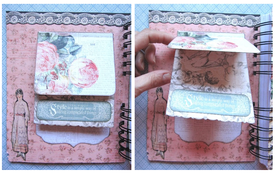 scrap-agenda A Ladies Diary - Graphic45