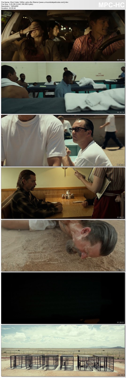 Capturas de la película.