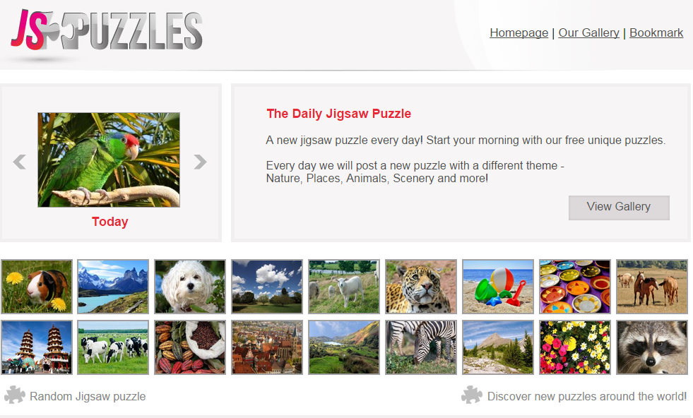 5 Little Angels Building Jigsaw Puzzles Online with JSPuzzles