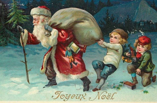 Carte postale : Noel.