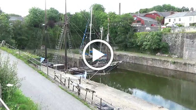 Video of Charlestown harbour where Poldark was filmed