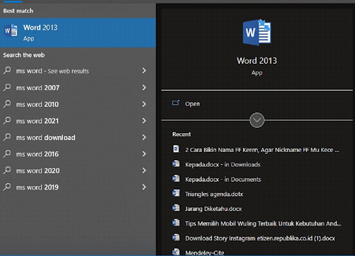 Cara Buat Tanggal & Waktu Di Microsoft Word 2013