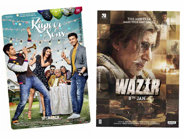 Kapoor And Sons Beats Wazir | Enter Top 3 Movies In 2016