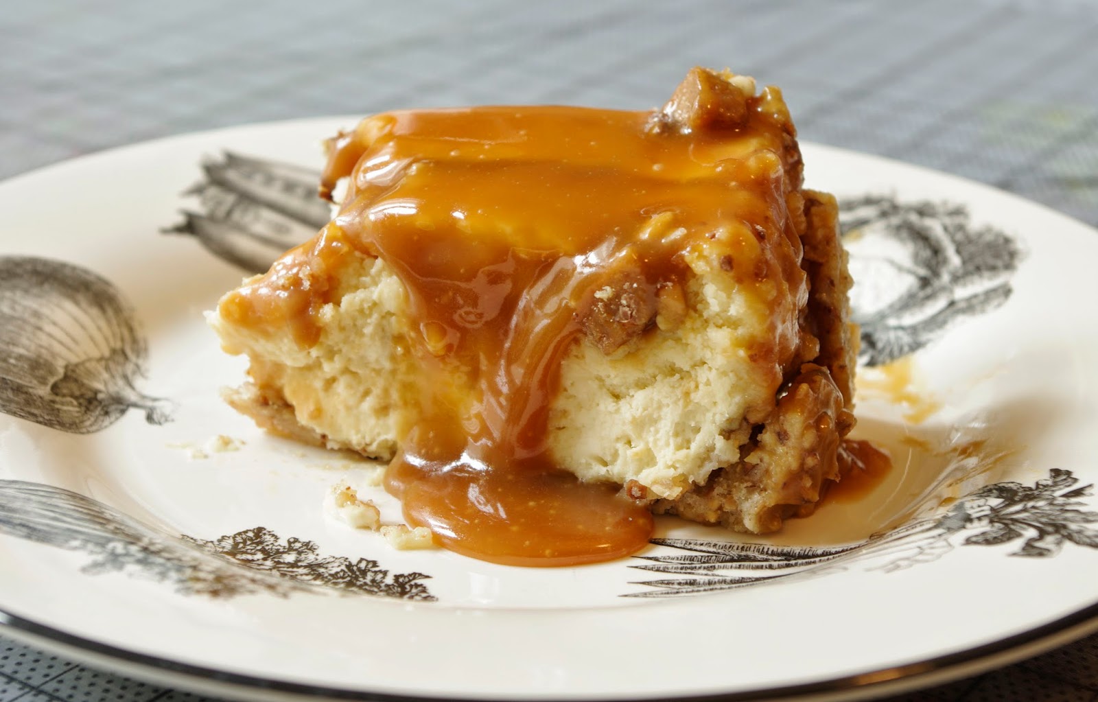 I Ate What I Am The Last Piece of a Toffee Caramel Crunch Cheesecake