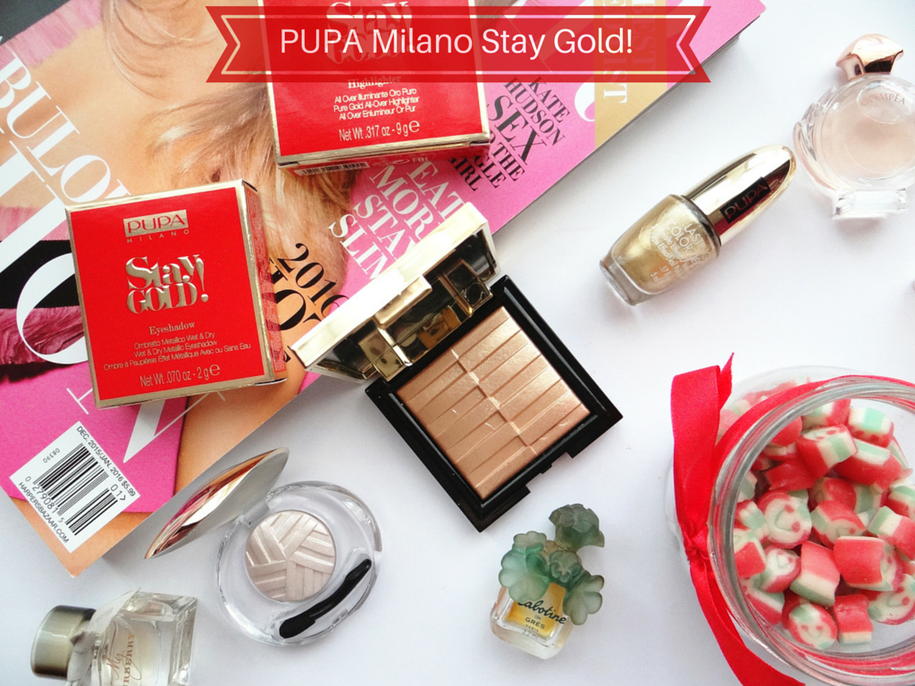 Golden Girl z PUPA Milano Stay Gold!
