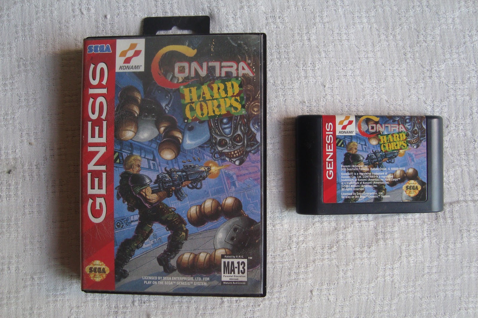 DARKSHOP: CONTRA HARD CORPS (SEGA GENESIS) (1995)