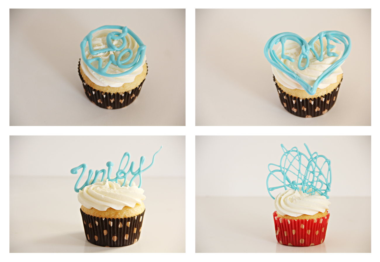 Unify Handmade My Blue Valentine Edible Cupcake Topper Tutorial