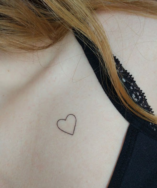 Tatuagens femininas na clavícula Tatuagens femininas na clavícula