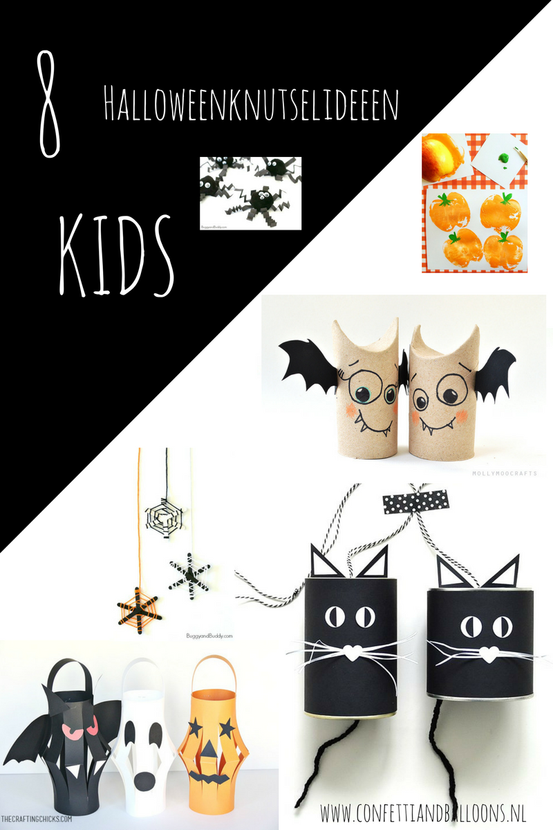 Onwijs Confetti & Balloons Blog: 8 Halloween Knutselideeën voor Kids NY-13