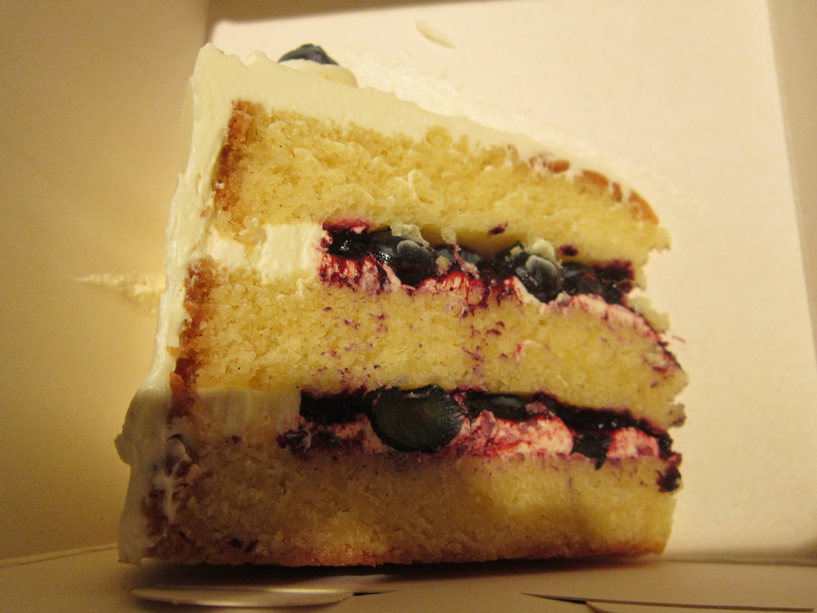 Vraie fiction Le gâteau aux bleuets