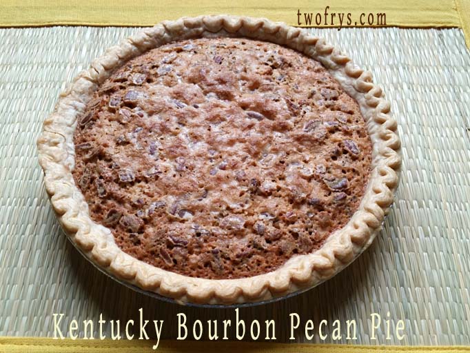 Two Frys Kentucky Bourbon Pecan Pie