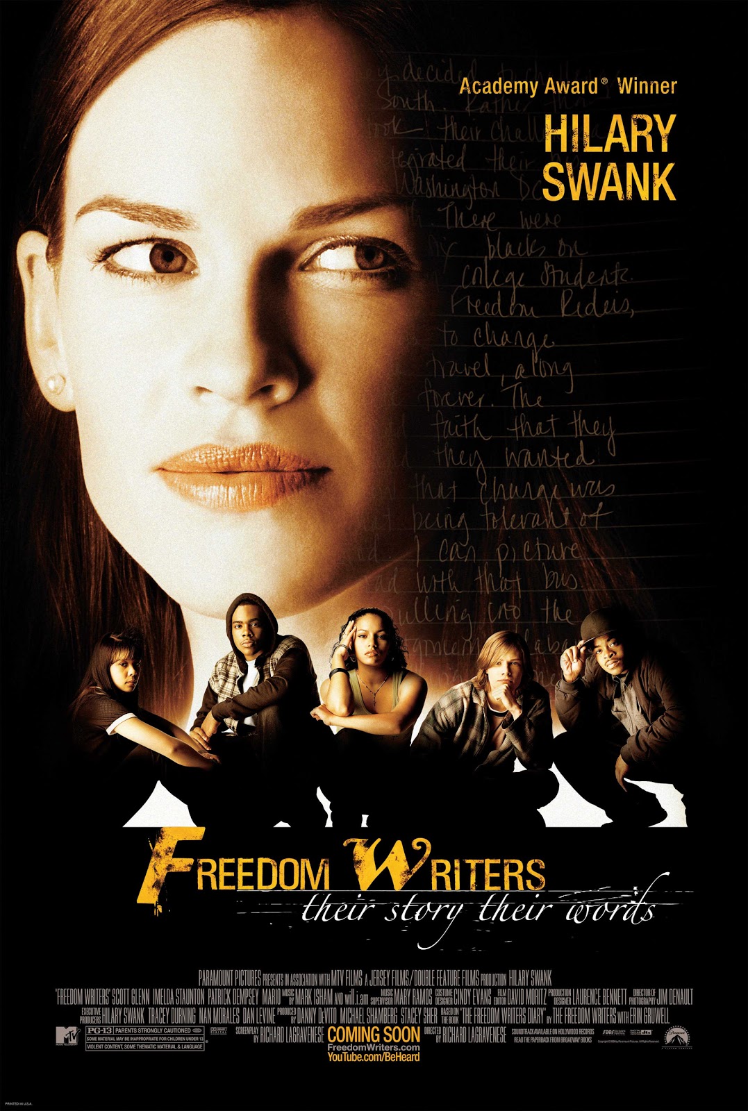 Escritores de Libertad, una película inspiradora que eleva el espíritu y es directa y frontal Escritores de Libertad, una película inspiradora que eleva el espíritu y es directa y frontal