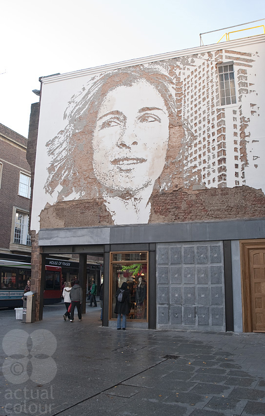 Actual Colour Vhils and Urban Outfitters Exeter