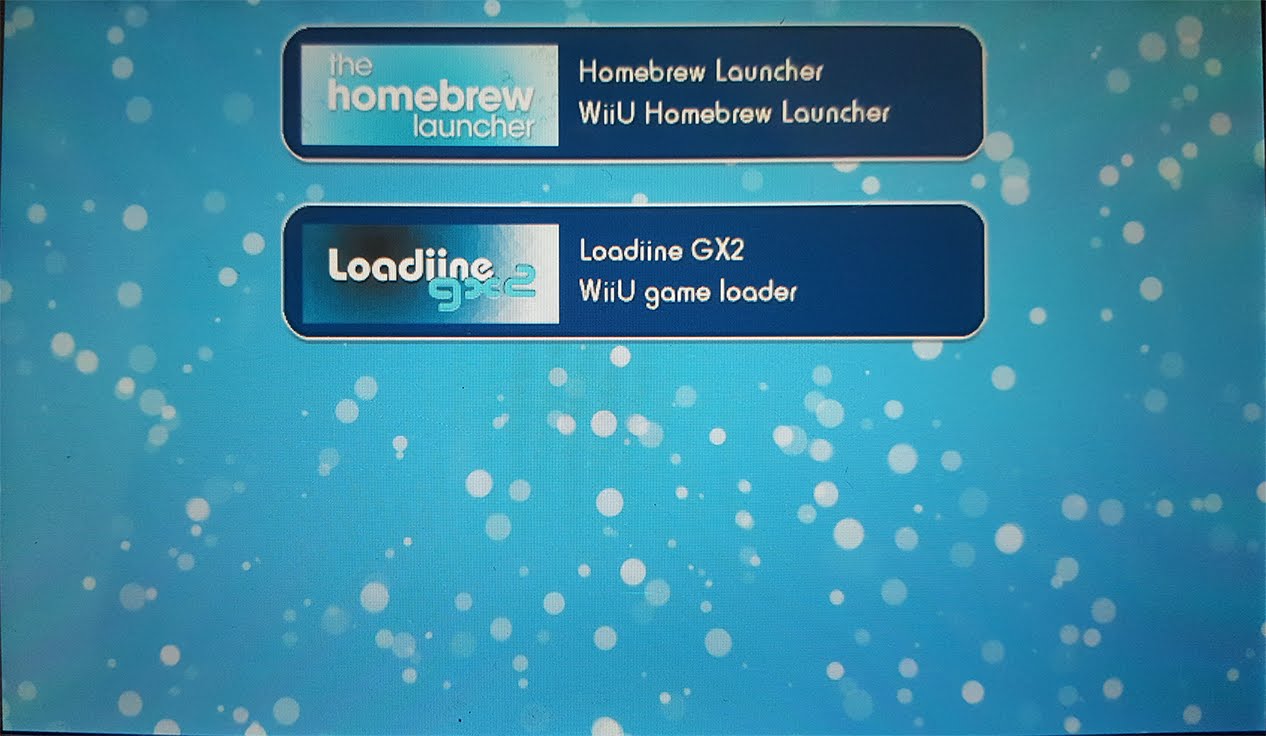 wii U Homebrew launcher com suporte ao pro controller Mente Insana