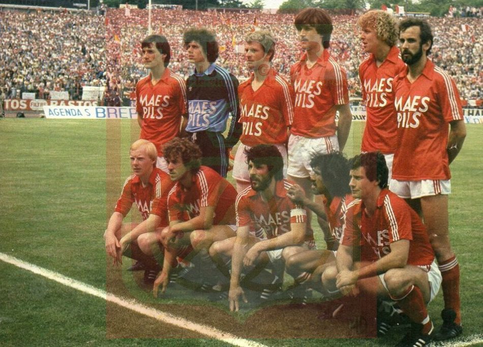 Le Standard de Liège d'hier à aujourd'hui 07/06/1981 finale Coupe de