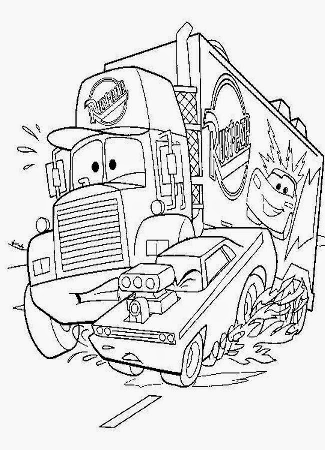 walt disney cars coloring pages - photo #23